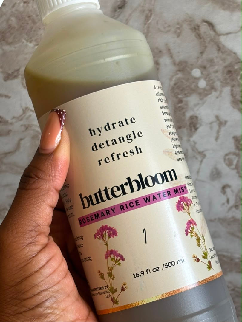 Rosemary Rice Water for Hair Growth -Handmade, Small-Batch Treatment