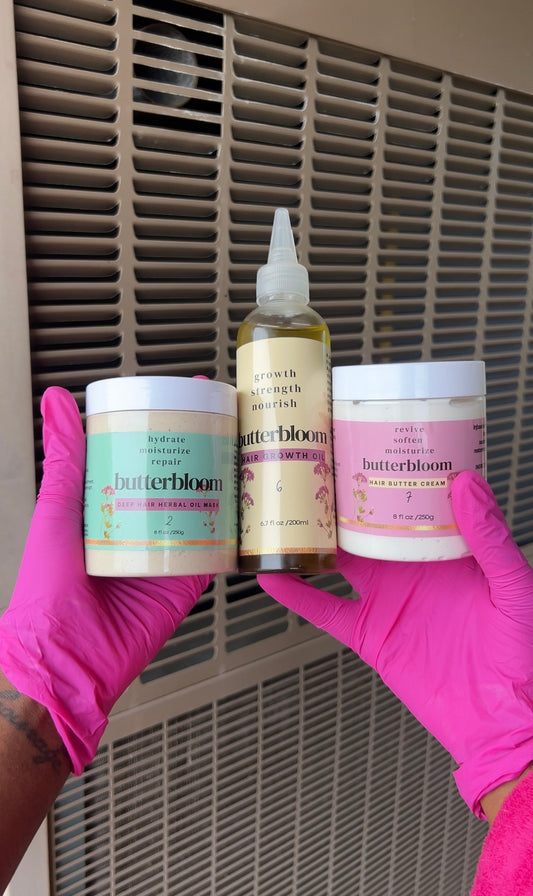 Natural hair Growth Bundle | For Scalp care, Intense Hydration & Healthy hair