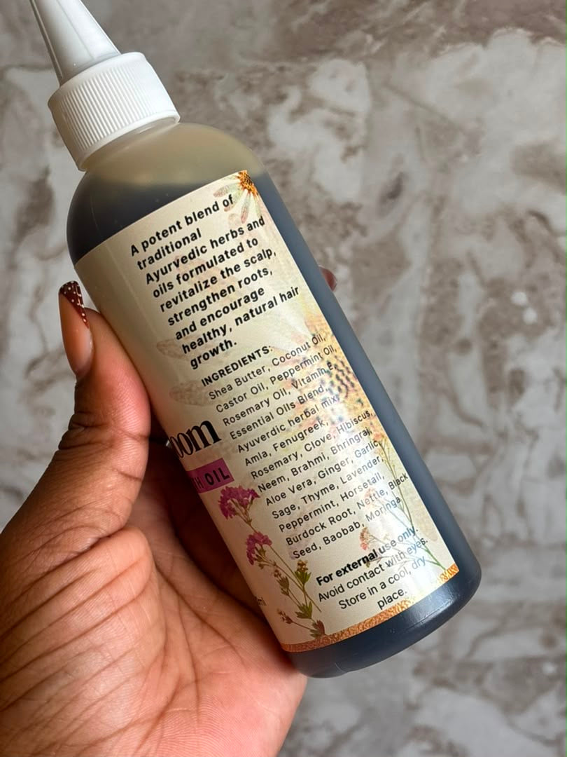Hair Growth Oil Infused with 21 herbs
