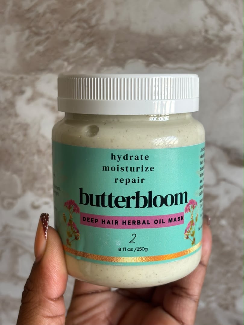 Deep hair herbal & oil mask 8oz