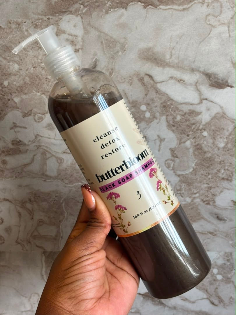 African black soap Shampoo- for hair growth