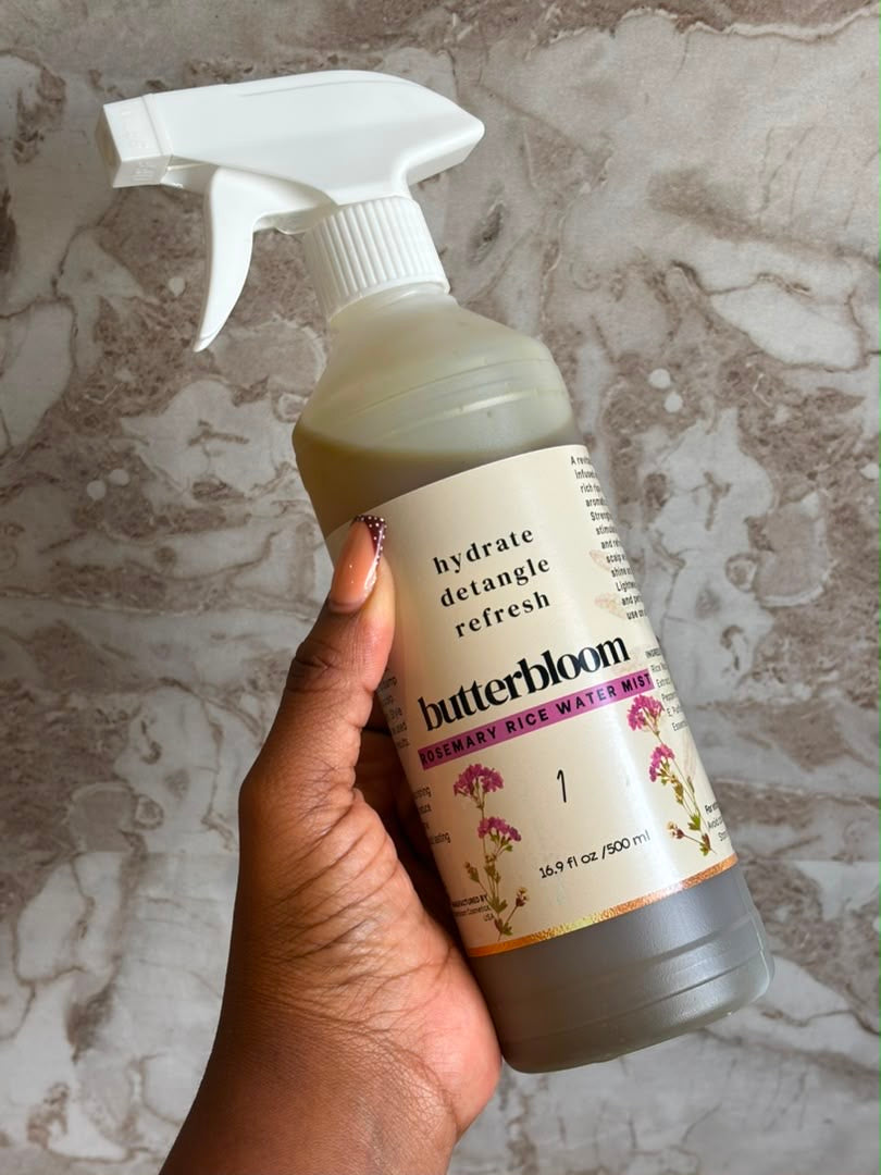 Rosemary Rice Water for Hair Growth -Handmade, Small-Batch Treatment