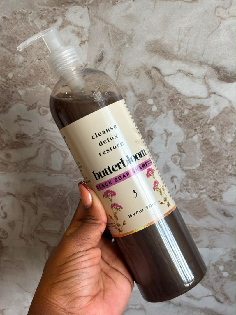 African black soap Shampoo- for hair growth