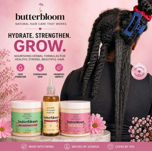 Natural hair Growth Bundle | For Scalp care, Intense Hydration & Healthy hair