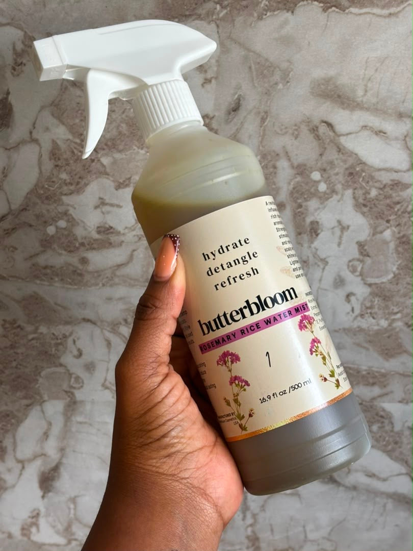 Rosemary Rice Water for Hair Growth -Handmade, Small-Batch Treatment