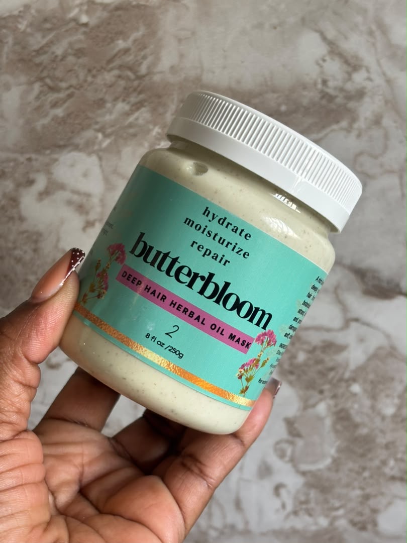 Deep hair herbal & oil mask 8oz