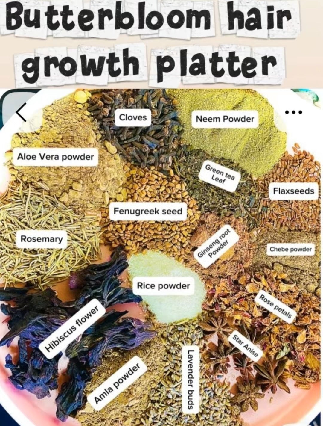 Hair Growth Oil Infused with 21 herbs