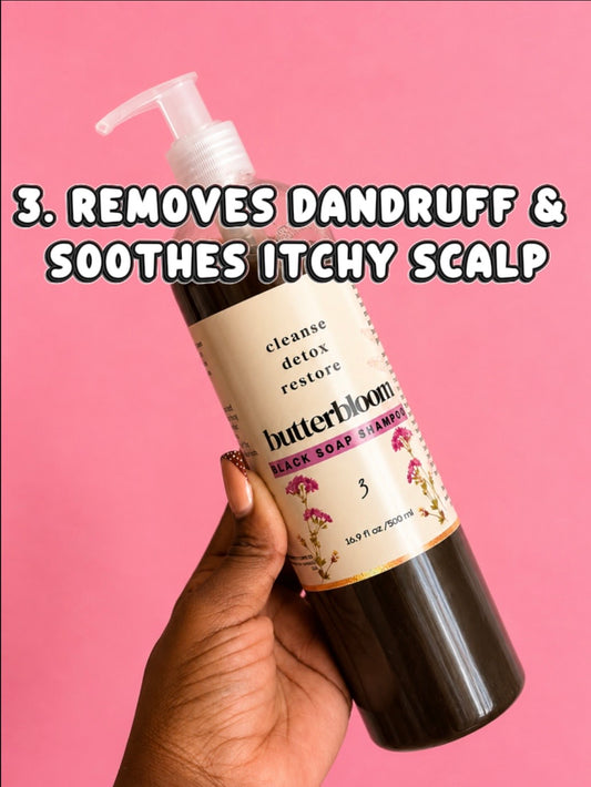 African black soap Shampoo- for hair growth
