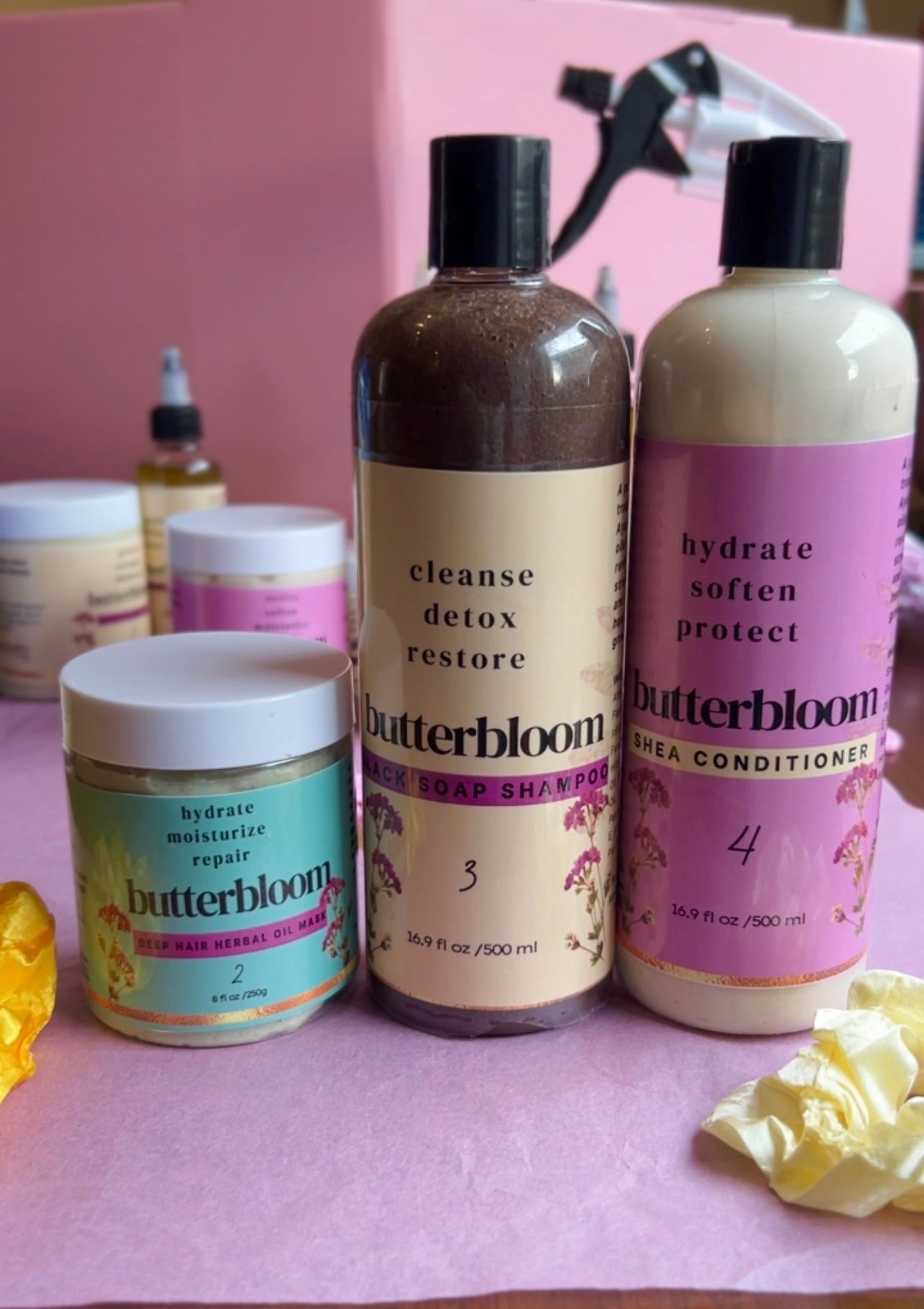 Wash day Bundle 3 - butterbloom 