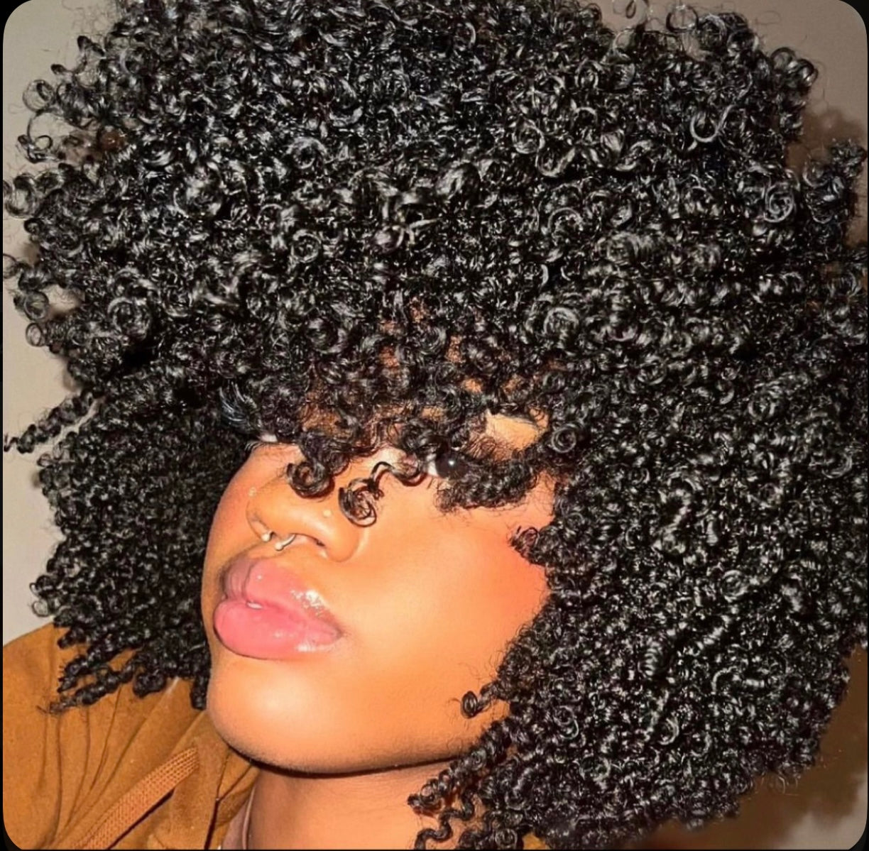 Butterbloom Deep Hair Herbal & Oil Mask in 8oz jar showing natural ingredients and creamy texture for nourishing hair treatment.